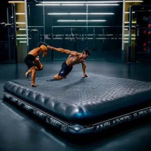 How Inflatable Wrestling Mats Improve Training Efficiency