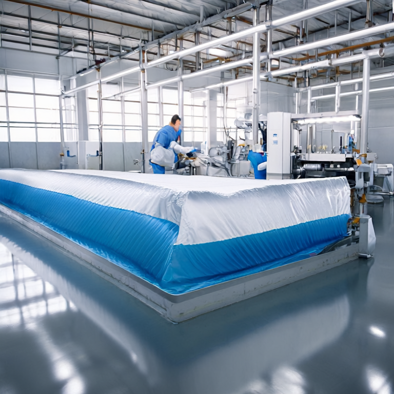 Inside an Inflatable Wrestling Mat Factory: How They Are Made