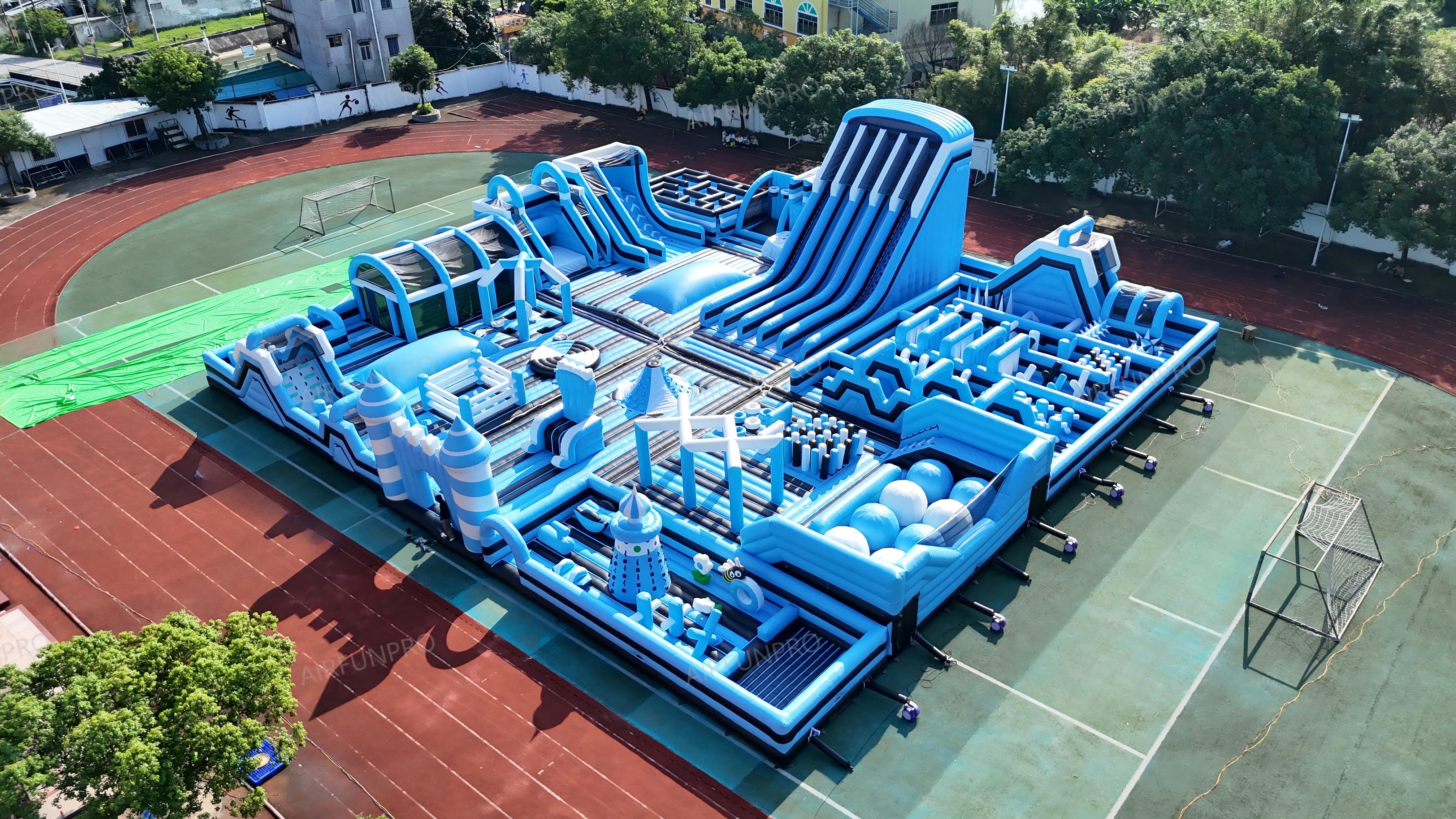 33 × 31m of Adventure: AirFunPro Unveils a Modular Inflatable Theme Park Built for Non-Stop Fun