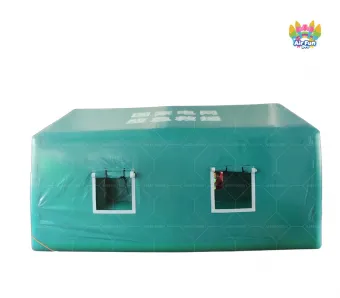 Emergency Tent 0.6mm PVC Custom Green Airtight Tent
