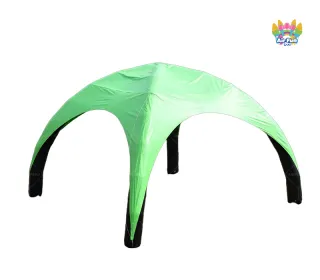 Large Event Advertising Spider Tent 0.9mm PVC Light Green