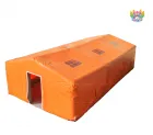 Orange Waterproof Inflatable Party Tent Emergency Tent