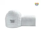 Giant Outdoor White Inflatable Dome Tent Portable Tent With Entrance