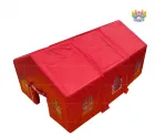 Airtight Red Portable Inflatable Party Tent Waterproof