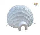 Customizable 10M White Waterproof Inflatable Dome Tent