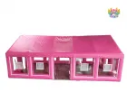 Non-Toxic 58㎡ Pure Pink Inflatable Tent Cute Party Dome Tent