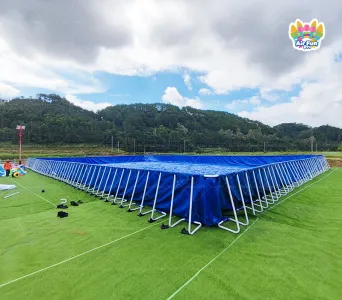 Large Stand Pool Perfect for Multiple Playtimes