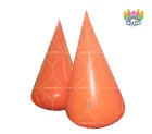 Outdoor PVC Teardrop-Shaped Inflatable Triathlon Buoys