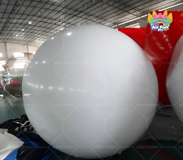 Large Custom 0.9mm PVC Inflatable Round Swimming Pool Buoy