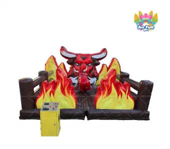 Inflatable Mechanical Party Games Rodeo Bull Riding Machine