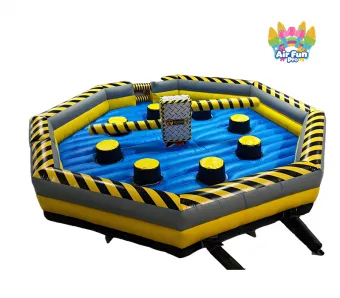 Customized Inflatable Wipe Out Machine Game