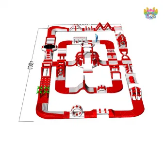 45m&times;20m wholesale Inflatable Water Park Supplier Made by Airfunpro