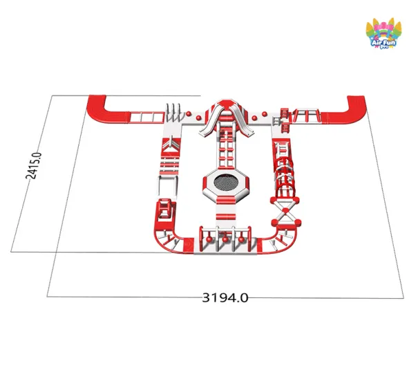 32m×24m New Style Water Park for Sale