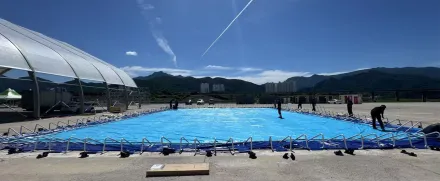 Korean Bracket Swimming Pool