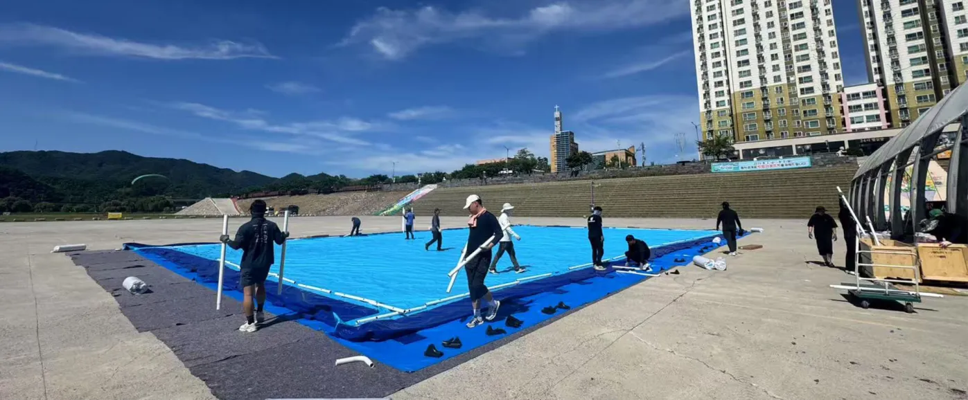 Korean Bracket Swimming Pool