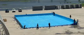 Korean Bracket Swimming Pool