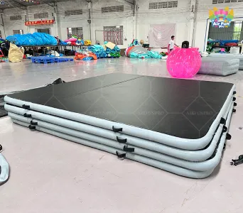 wholesale Professional Inflatable wrestling mat manufacturer Jiu Jitsu BJJ mat factory bulk order