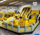 AIRFUNPRO Inflatable Theme Park – Giant Slide & Cartoon-themed Obstacle Course