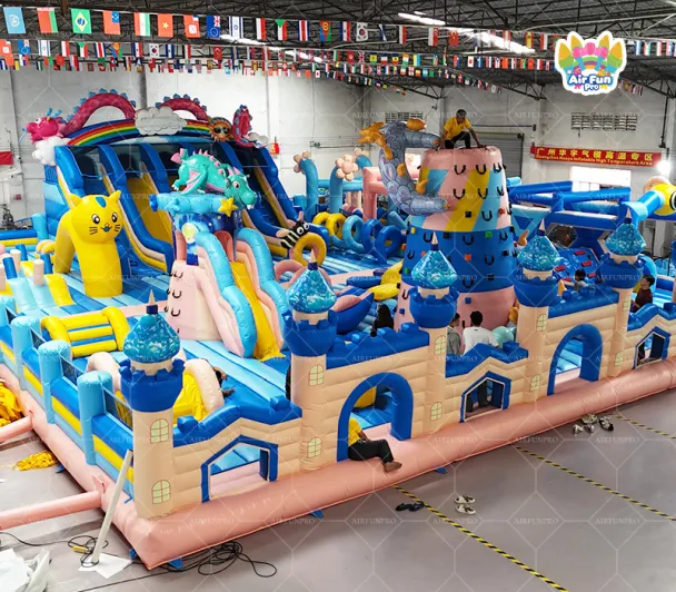 AIRFUNPRO Dream Castle Inflatable Playground – Where Fantasy Adventures Begin