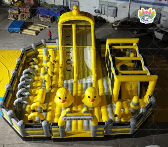 Custom Giant Candy Theme Inflatable Playground Bounce House Combo with Slide, Jump Bouncer Castle for Girls Kids Party, Commercial Outdoor PVC Amusement Park