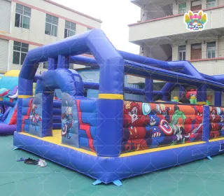 Marvel Super Hero Inflatable Obstacle Course – Epic Event Entertainment