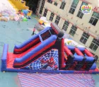 Spider-Man Inflatable Obstacle Course – Super Hero Adventure for Events
