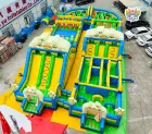 Large Cartoon-Themed Inflatable Playground: Ultimate Fun for Kids and Events