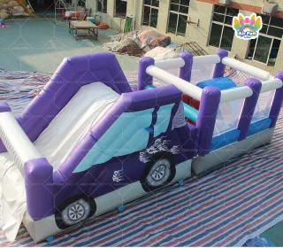 Car-Themed Inflatable Obstacle Course – Upgrade Your Event Fun