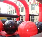 Red and Black Inflatable Obstacle Course – Add Thrill to Any Event