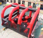 Red and Black Inflatable Obstacle Course – Add Thrill to Any Event