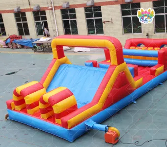 Colorful Inflatable Obstacle Course &ndash; Ignite Your Event!