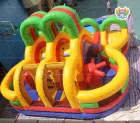 Colorful Inflatable Water Slide: Enjoy Summer Fun