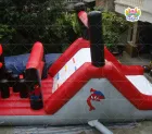 Spider-Man Themed Inflatable Obstacle Course: Super Hero Adventures Await!