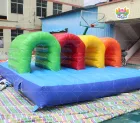 Rainbow Inflatable Obstacle Course – A blast of color for exciting events