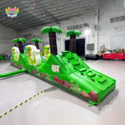 Jungle Inflatable Obstacle Course – High-Demand Commercial Attraction