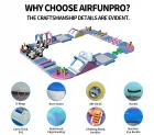 15.3 × 12 Meter Custom Inflatable Water Park Designed for Maximum Return on Investment
