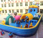 Ocean-Themed Inflatable Amusement Park – Bright, Safe & Highly Profitable Attraction