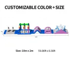 18 x 2 Meter Inflatable Water Obstacle Course – Customizable for High-Demand Water Attractions