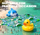 60 x 60 Meter Inflatable Water Park Designed for Flagship Projects