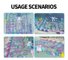 A High-Capacity Inflatable Water Park Designed for Busy Locations
