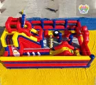 GG Bond Themed Inflatable Castle: Durable Commercial Playground for Theme Parks