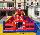 GG Bond Themed Inflatable Castle: Durable Commercial Playground for Theme Parks