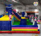 Dolphin-Themed Inflatable Castle: Professional Ocean Adventure for Theme Parks