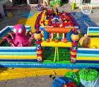 "Octopus Adventure" Inflatable Castle for Theme Parks | Commercial Grade & Fully Customizable