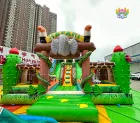 Wild Safari Adventure: A 45ft Giant Inflatable Castle