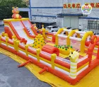 Conquer the Playground: A Dragon-Themed 15x7m Inflatable Fortress