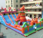 Jungle Pet Inflatable Castle An Energetic Outdoor Adventure Playground