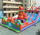 Jungle Pet Inflatable Castle An Energetic Outdoor Adventure Playground