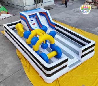 Inflatable Obstacle Course &ndash; 0.55mm PVC Material, Factory Direct, Custom Design
