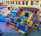Custom Inflatable Mini Castle & Bounce House – Factory Direct in 0.55mm PVC